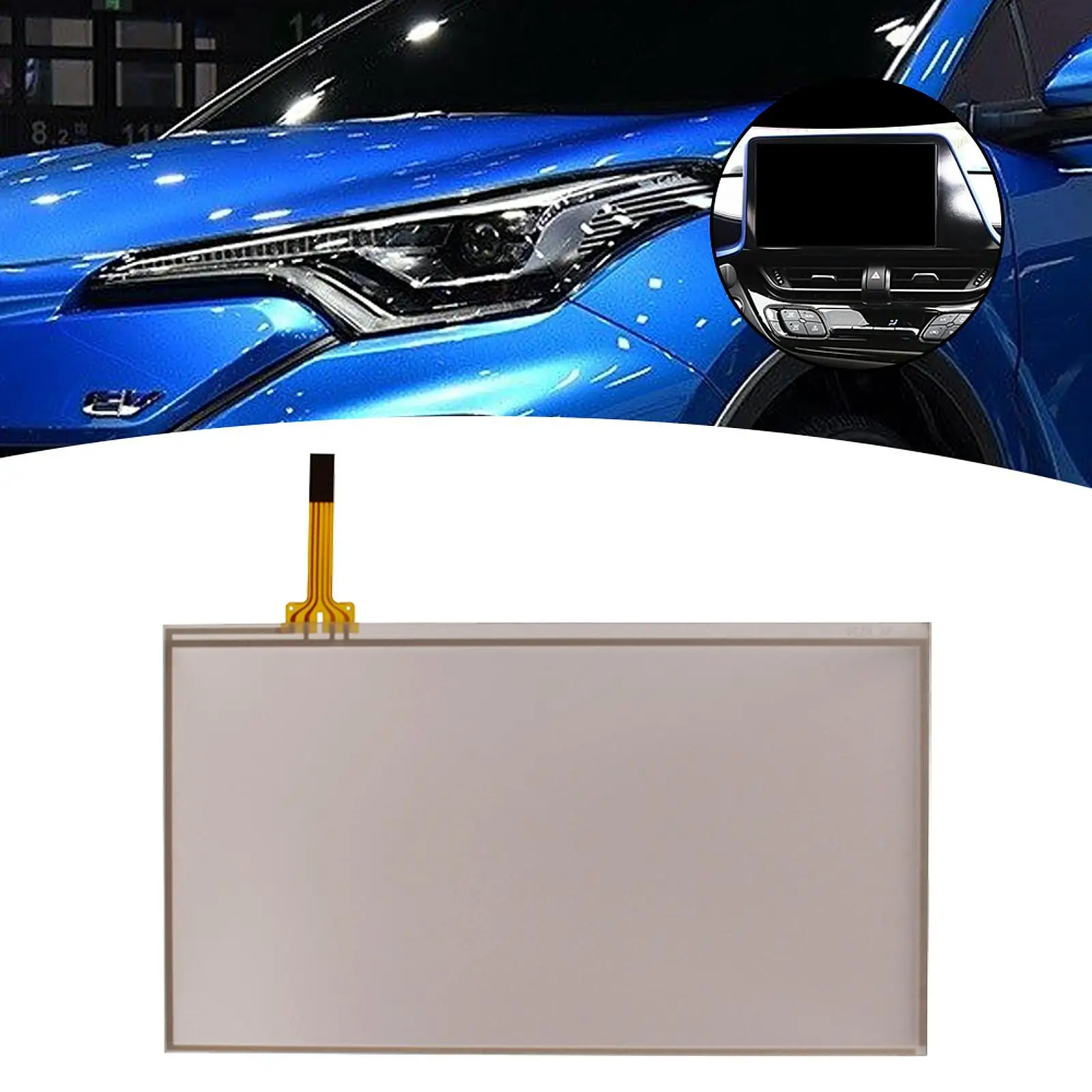 

Touch Screen Glass Digitizer Replace 6.1 inch for Toyota for 4runner 14-19