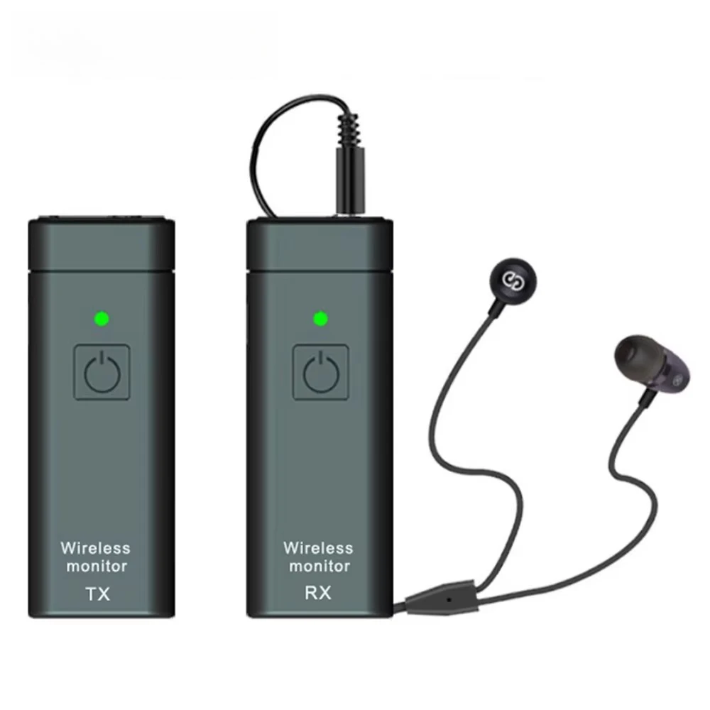 M9 Wireless In-Ear Monitoring UHF System for Stage Bands IEM Return Headphones with Zero Latency