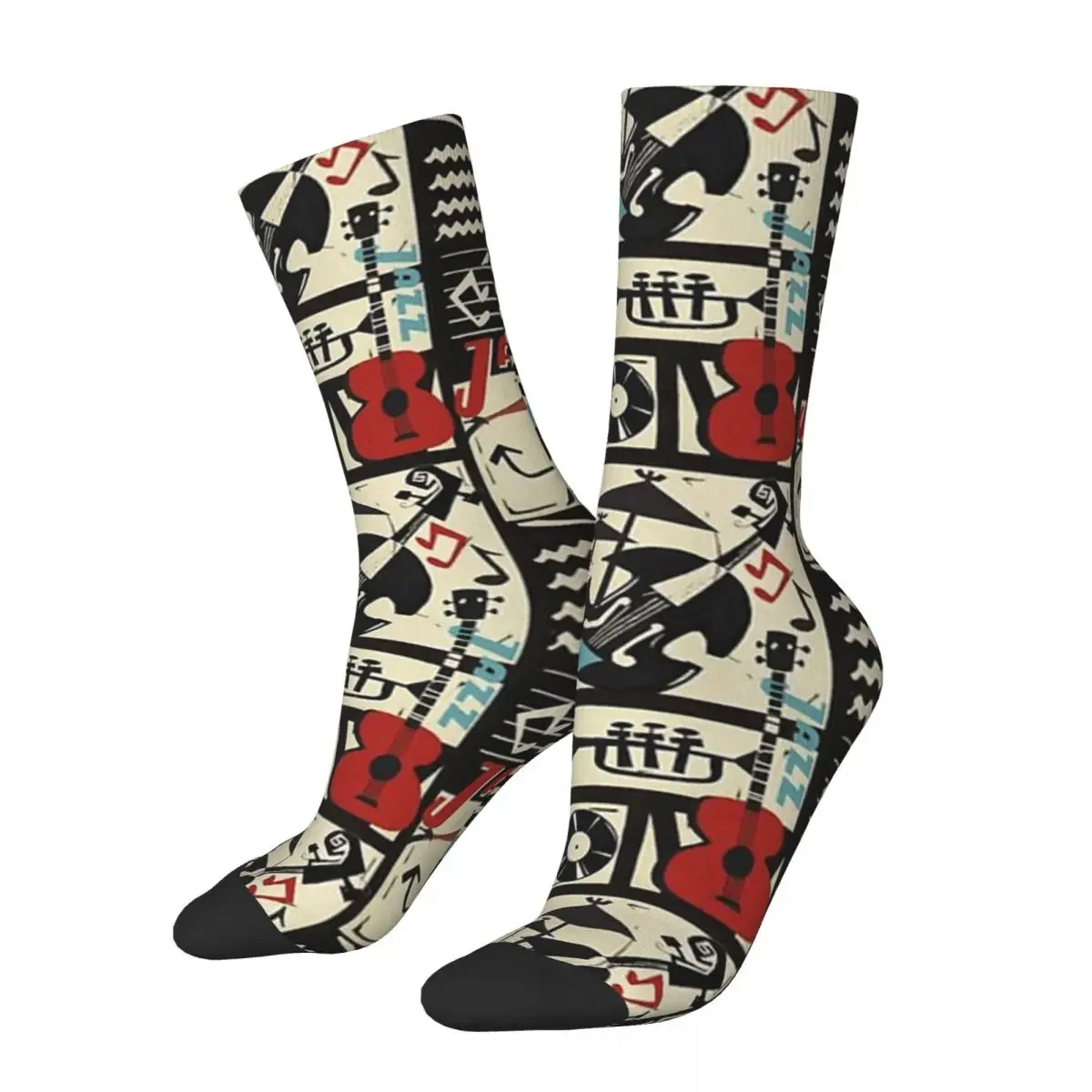 The Jazz Rythm (full Version) Socks Harajuku High Quality Stockings All Season Long Socks for Man's Woman's Birthday Present