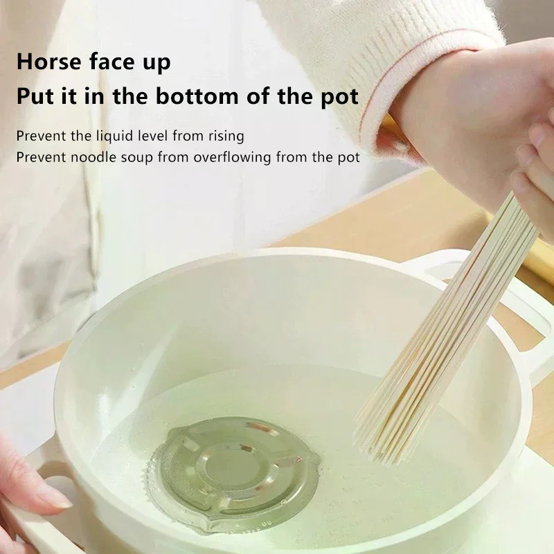 

Stainless Steel Pot Watcher Disc Kitchen Essential Prevent Pasta Soups Milk Boiling Over Boil Control Disc For Home Cookers