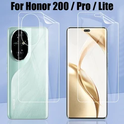 3PCS Matte Hydrogel Film for Honor 200 300 400 500 Pro Ultra Lite Smart Screen Protector for Honor X7C X7D Soft Protective Film