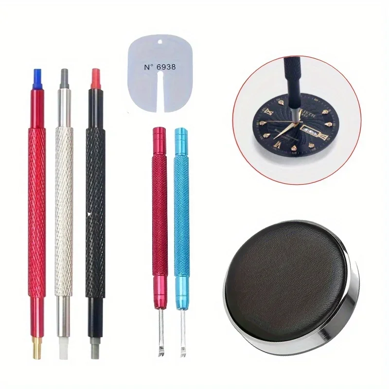 7Pcs Watch Hands Remover Presser Watch Needles Picker Puller Fitting Removal Watch Repair Tool Watchmaker Accessories Kit