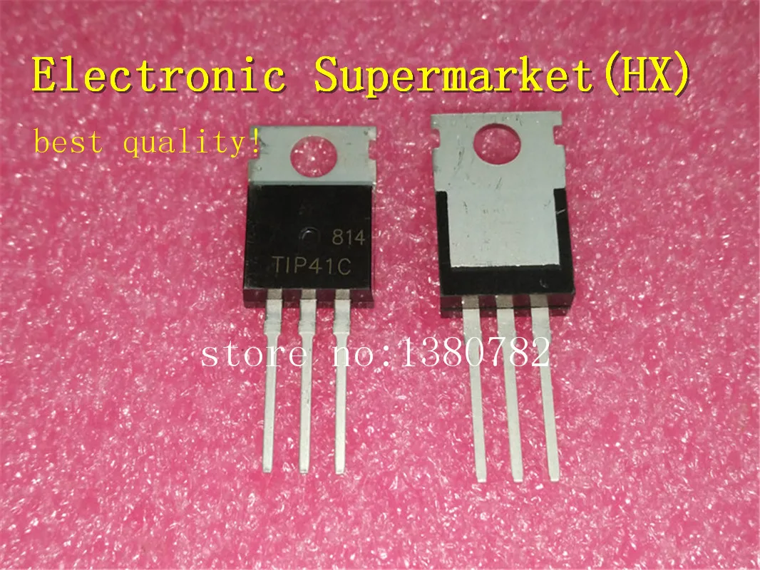 

Free Shipping 200pcs/lots TIP41C TIP41 TO220 New original IC In stock!