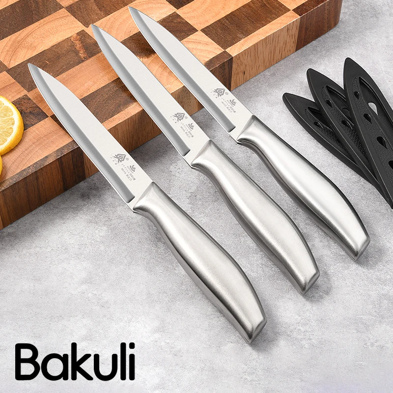 Stainless steel fruit knife  Household paring knife with knife set - Kitchen knife for women\'s fruit and vegetable cutting knife
