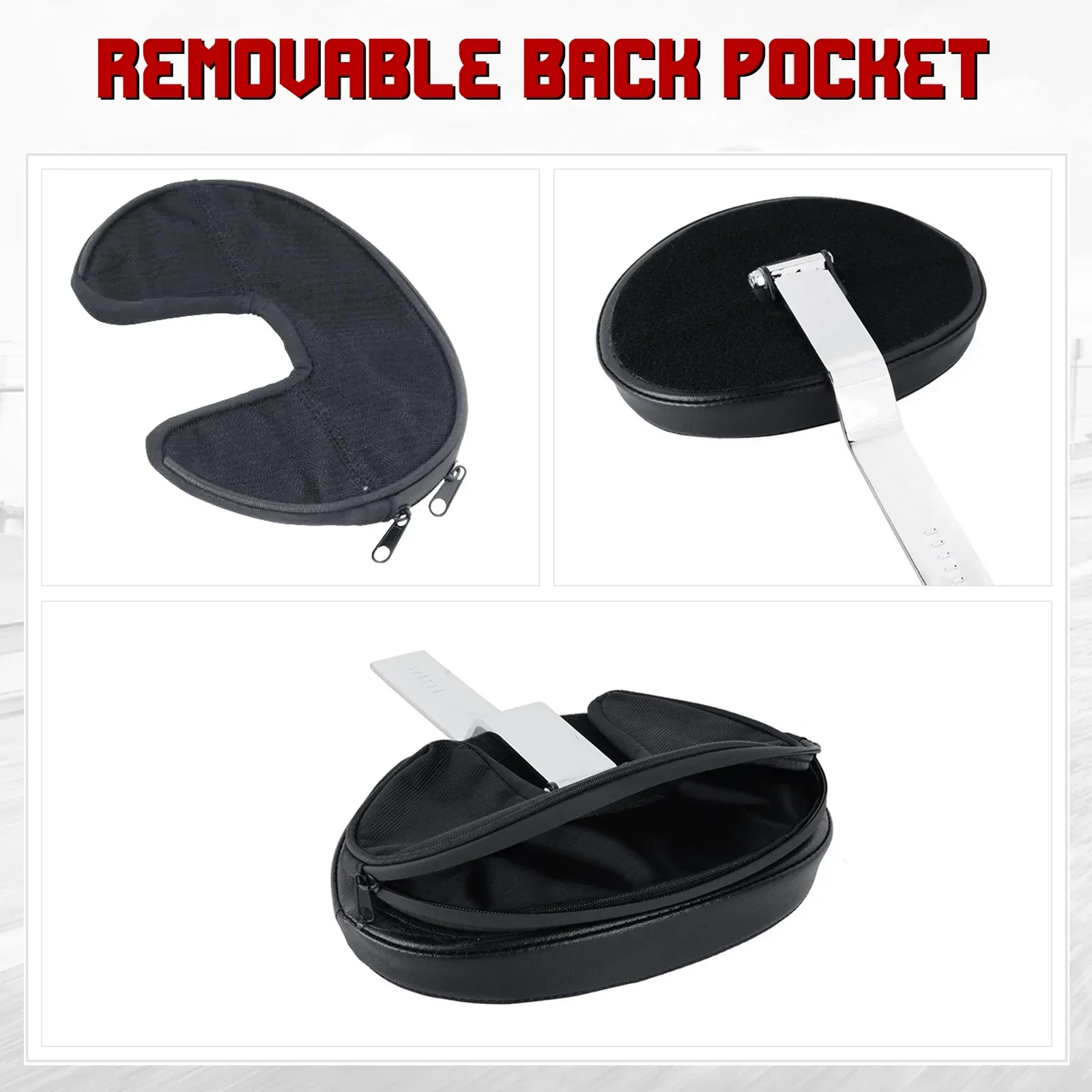 

Спинка сиденья водителя мотоцикла для Harley Electra Glide/Road Glide/Street Glide/Ultra Classic Регулируемая кожа Rider из искусственной кожи