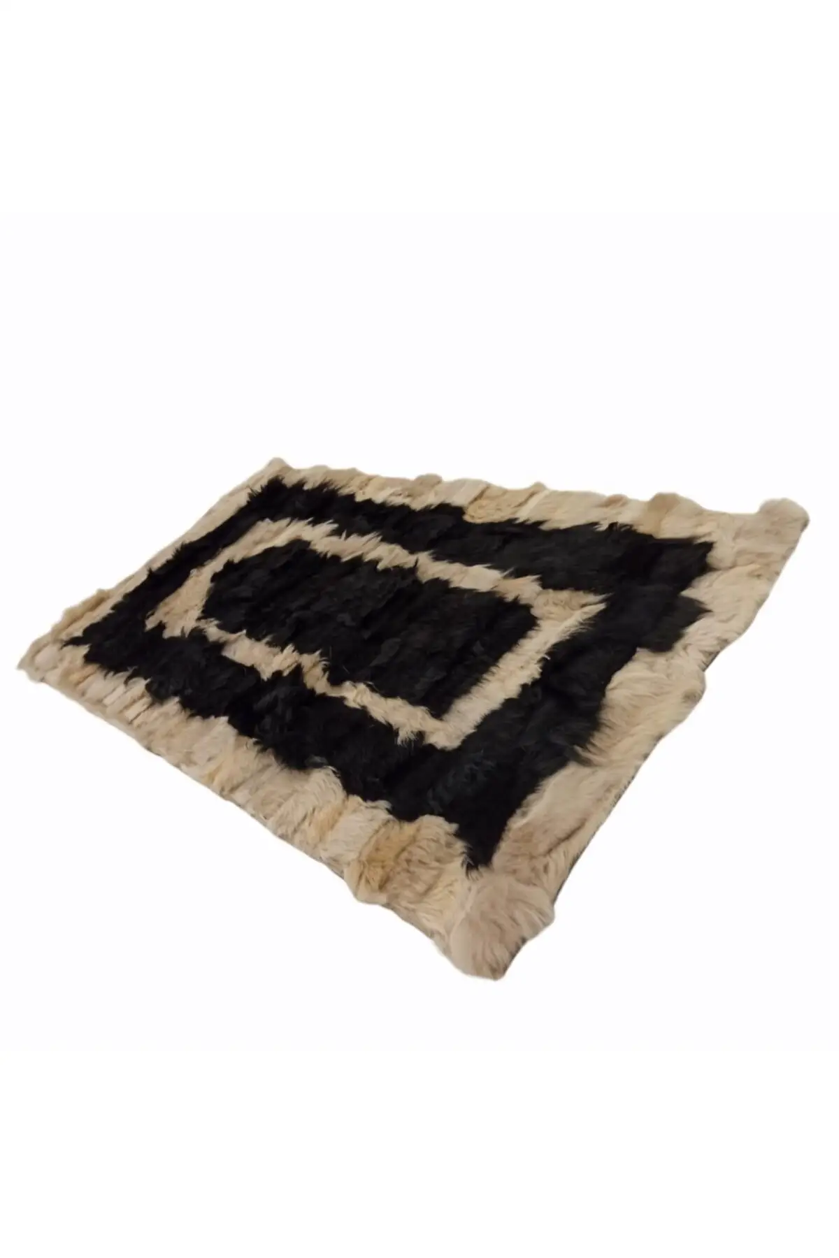 DOLBOVI black natural Toskana skin Seccade 80X120 Cm Meditation Rug