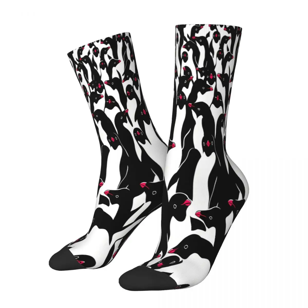

Meanwhile Penguins Socks Male Mens Women Spring Stockings Printed