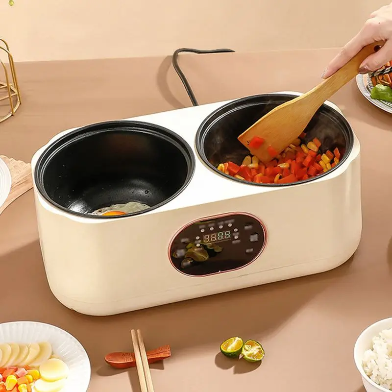 Automatic Multi-Functional Double-Liner Cooker Household Intelligent Touch Screen Non Stick Electric Cooking Pot