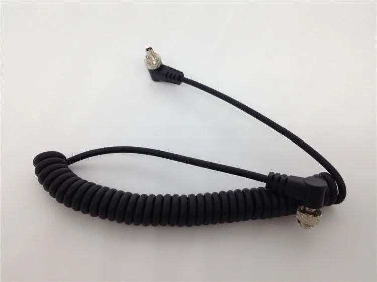 10pcs Male to Male PC-PC Flash PC to PC Sync Cable Cord for Flash Speedlite without Hotshoe Hot Shoe