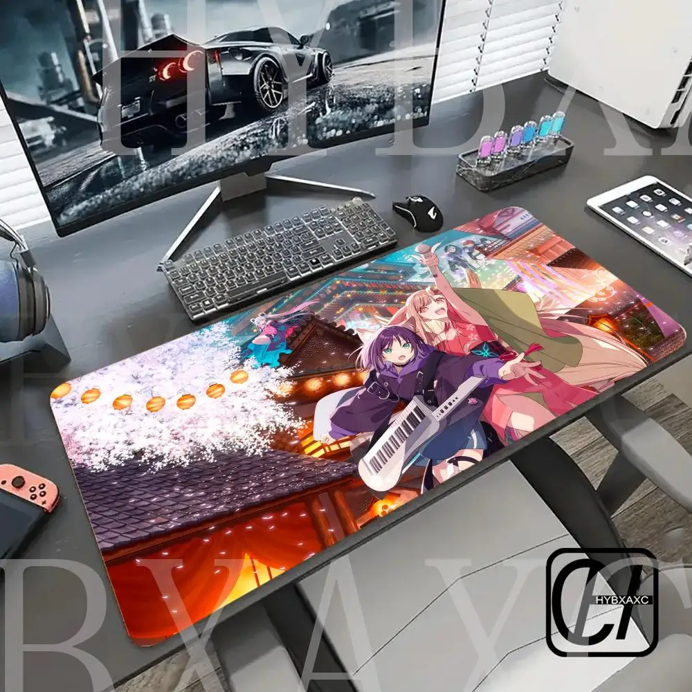 

New Mouse Pad Anime Cosmic Princess Kaguya XXL Kawaii Girl Yachiyo Runami PC Mousepad Large Gaming Keyboard Desk HYBXAXC Mat
