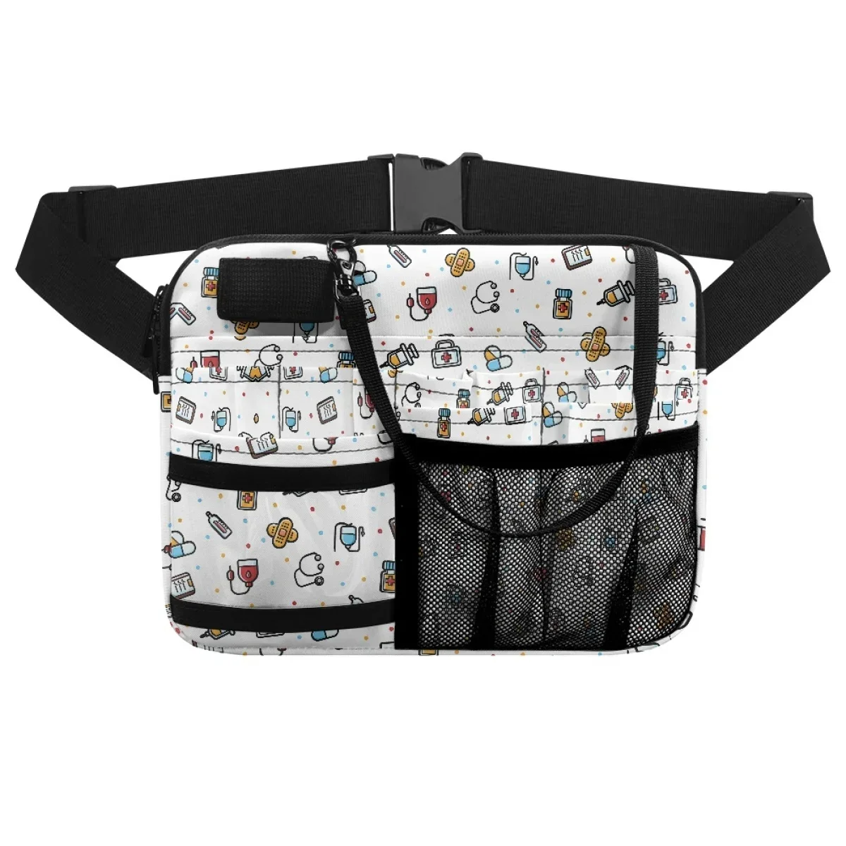 

Nurse Fanny Pack Cartoon Nurse Medical Hospital Worker Portable Bags Adjustable Waist Strap Paramedic Doctor Supplier Wholesale