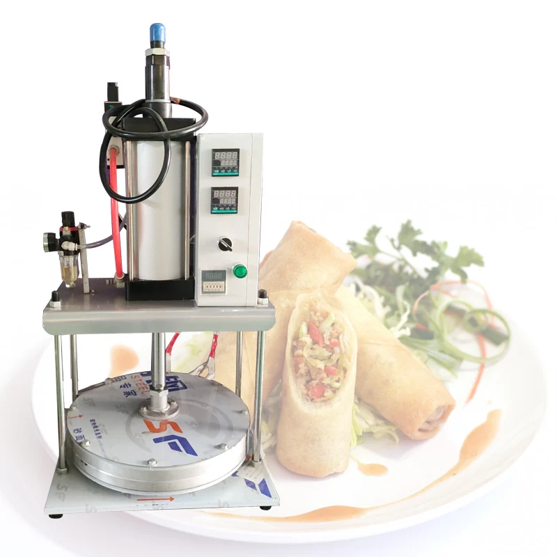 

Pasta Maker Commercial Pizza Dough Pastry Press Machine Pasta Maker Spring Rolls Burritos Flattening Machine For Sale