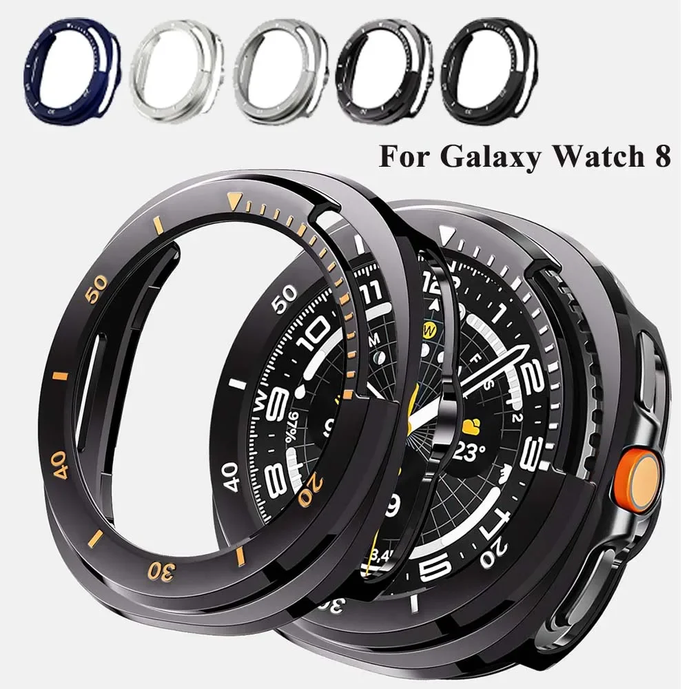 Schutzhülle für Samsung Galaxy Watch 8, klassische Hülle, Schutzhülle für Samsung Watch 8, klassisches Smartwatch-Zubehör