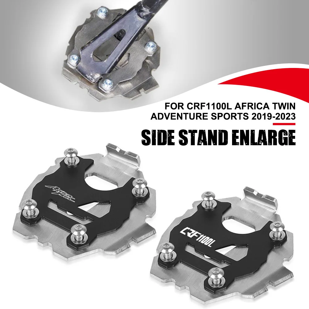 

Motorcycle Side Stand Extension Pad Bracket For HONDA CRF1100L AFRICA TWIN ADVENTURE SPORTS 2019 2020 2021 2022 2023 Accessories