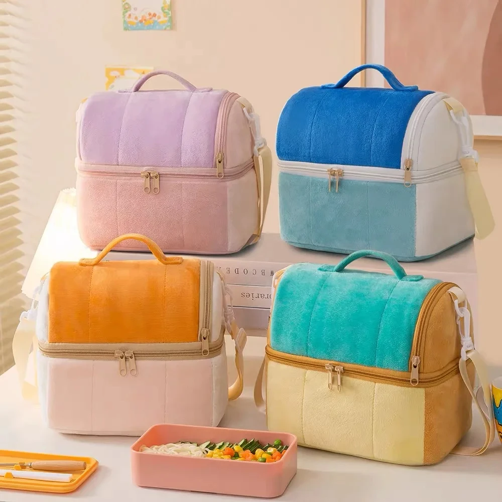 Thermal Bag Lunch Box For Work Picnic Bag Car Bolsa Refrigerator Portable Cooler Bag Food Backpack