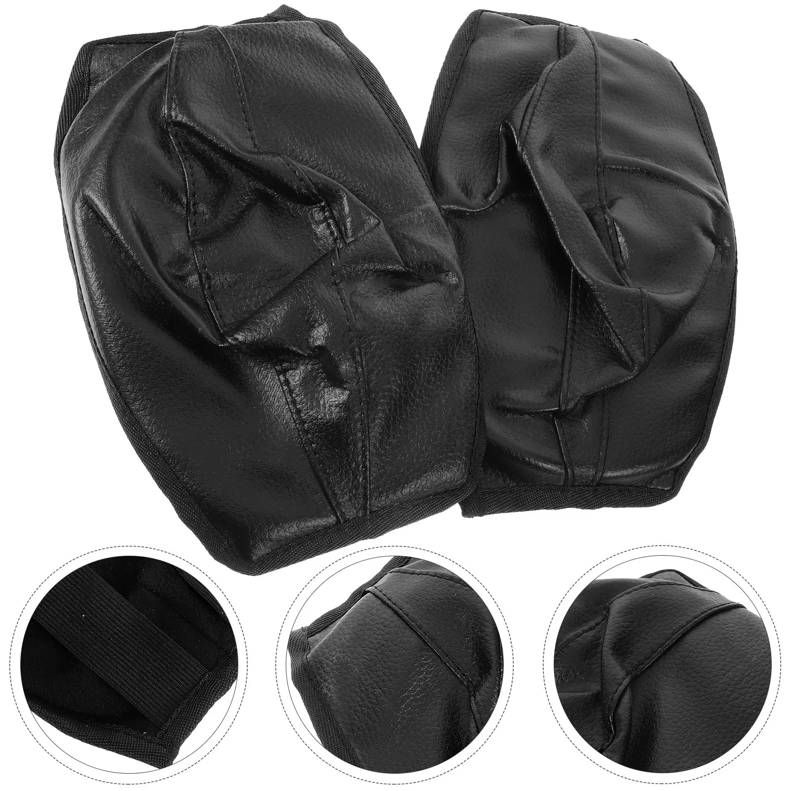 1Pair Thick Supple Knee Warmer Windproof Warm Knee Protector for Women Men Winter Sports Running Mountain Climbing Basketball