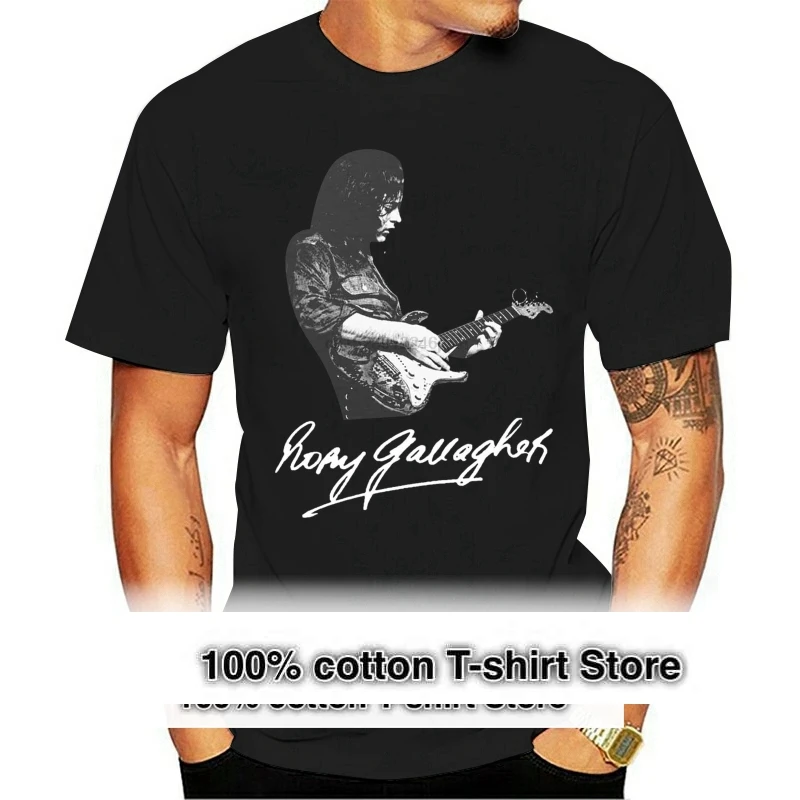 Rory Gallagher T Shirt Guitarist Guitar 1970 1980 Retro Vintage Birthday