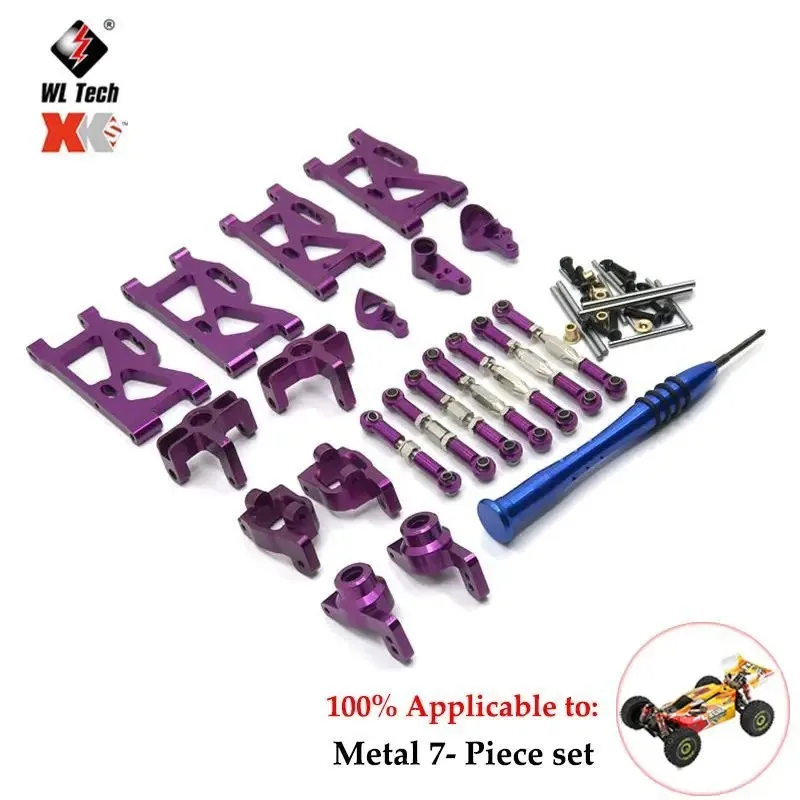 Wltoys 144001 144002 144010 124007 124016 124017 124018 124019 All-Metal Differential RC Car Upgrade Parts Accessories