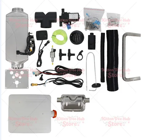 New Model 12V 24V 7kW Diesel Air Heater  RV Diesel Air and Water Parking Heater for Truck Boat Caravan