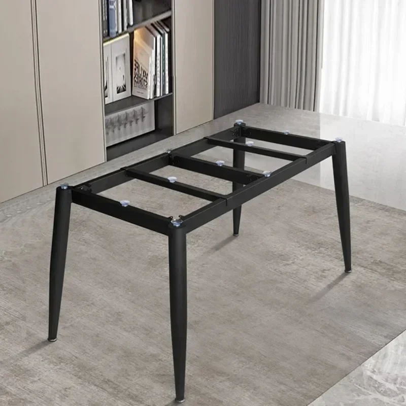 Simple Rock Slab Dining Table Legs Accessories Office Desk Rack Metal Support Base Light Luxury Marble Table Legs