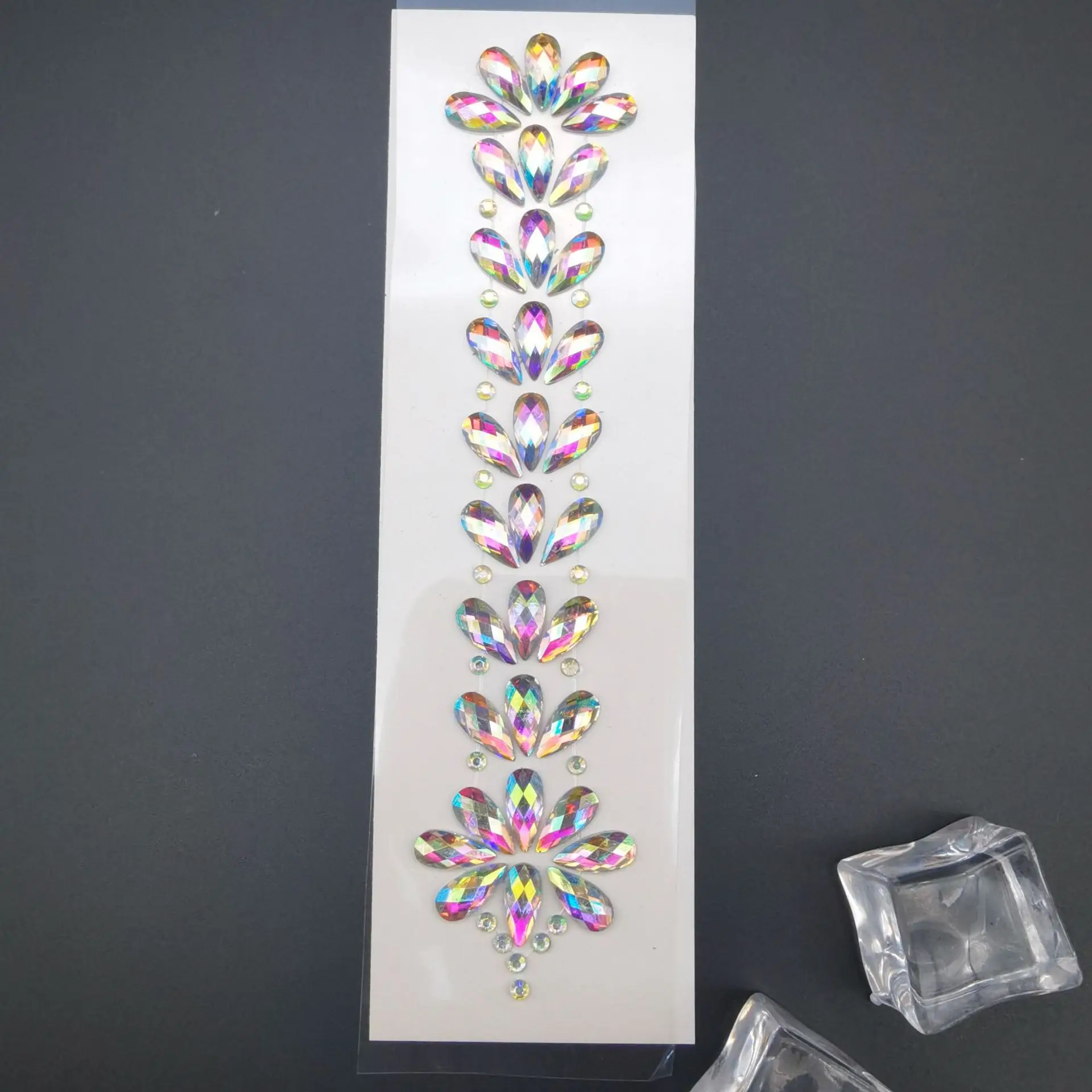 라인석 이마 문신 얼굴 스티커, 무대 공연 음악 축제 헤어 장식, 다이아몬드 패치, 나이트클럽 번디 쥬얼리