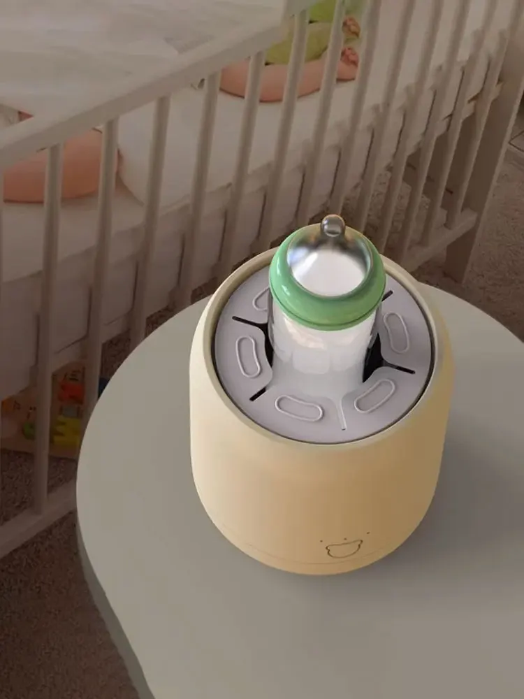 Elektryczny shaker do butelek USB Smart - Inteligentny mikser do mleka w proszku z baterią litowo-jonową do przygotowywania mleka sztucznego dla niemowląt — zdjęcie 2