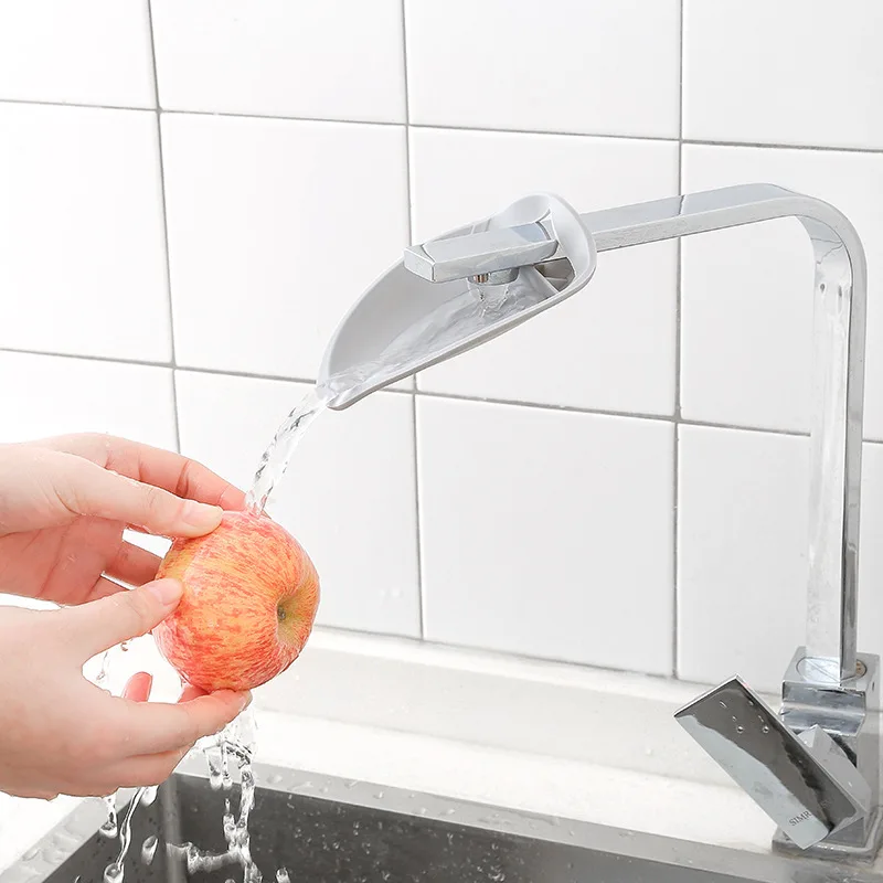 

NEW Bathroom Kitchen Accessories New Faucet Extender Toddler Kids Hand-washing Device Children's Guide Sink Faucet Extension