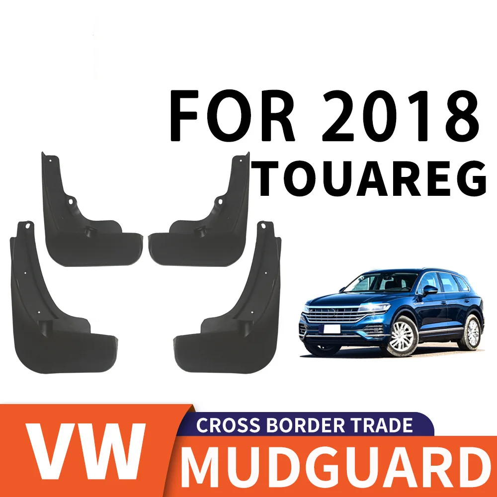 

For 2018 VOLKSWAGEN TOUAREG mudguard Mudflaps Front Rear Flares Splash Guards Cover Car Accessoie