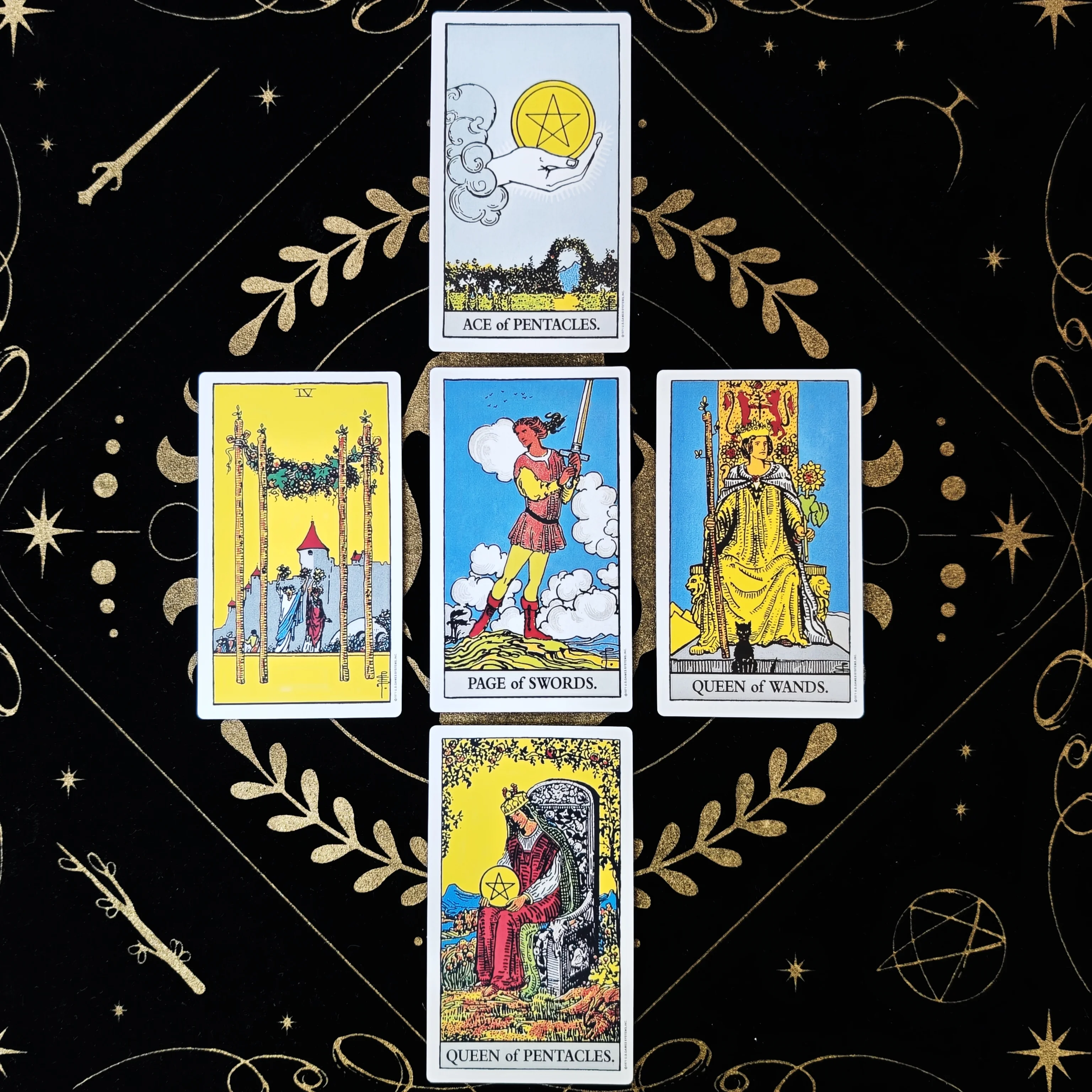 12x7cm The Rider Tarot Deck English The Authentic Rider-Waite Tarot Deck Booklet Essential for Tarot Beginners Expert Read Card