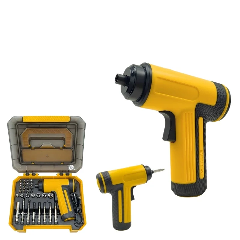 

Suitable for multi-functional electric screwdriver household small hand drill set furniture