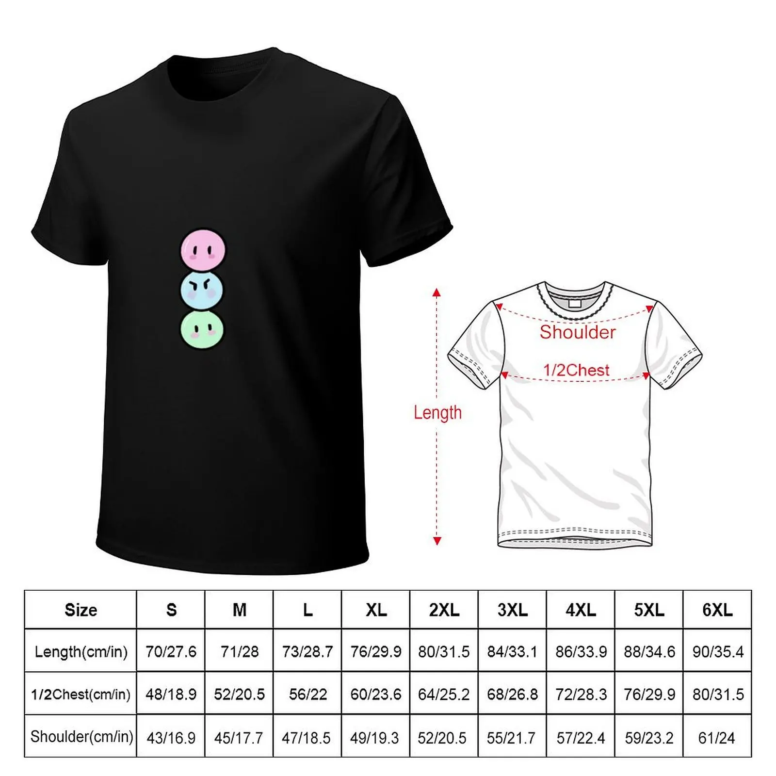 Django daikazoku fanart T-Shirt cotton t shirt pack T-Shirt