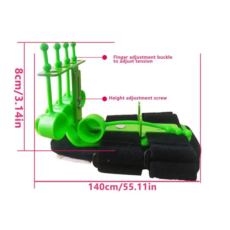 Ejercitadores de mano de silicona para fortalecer el antebrazo, extractor de muñeca, entrenador de ejercicio de dedo, entrenamiento de