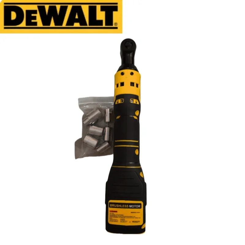 DEWALT 20V/DCF512 Brushless Ratchet Wrench 8 Points 3 Heads/Battery Not Included