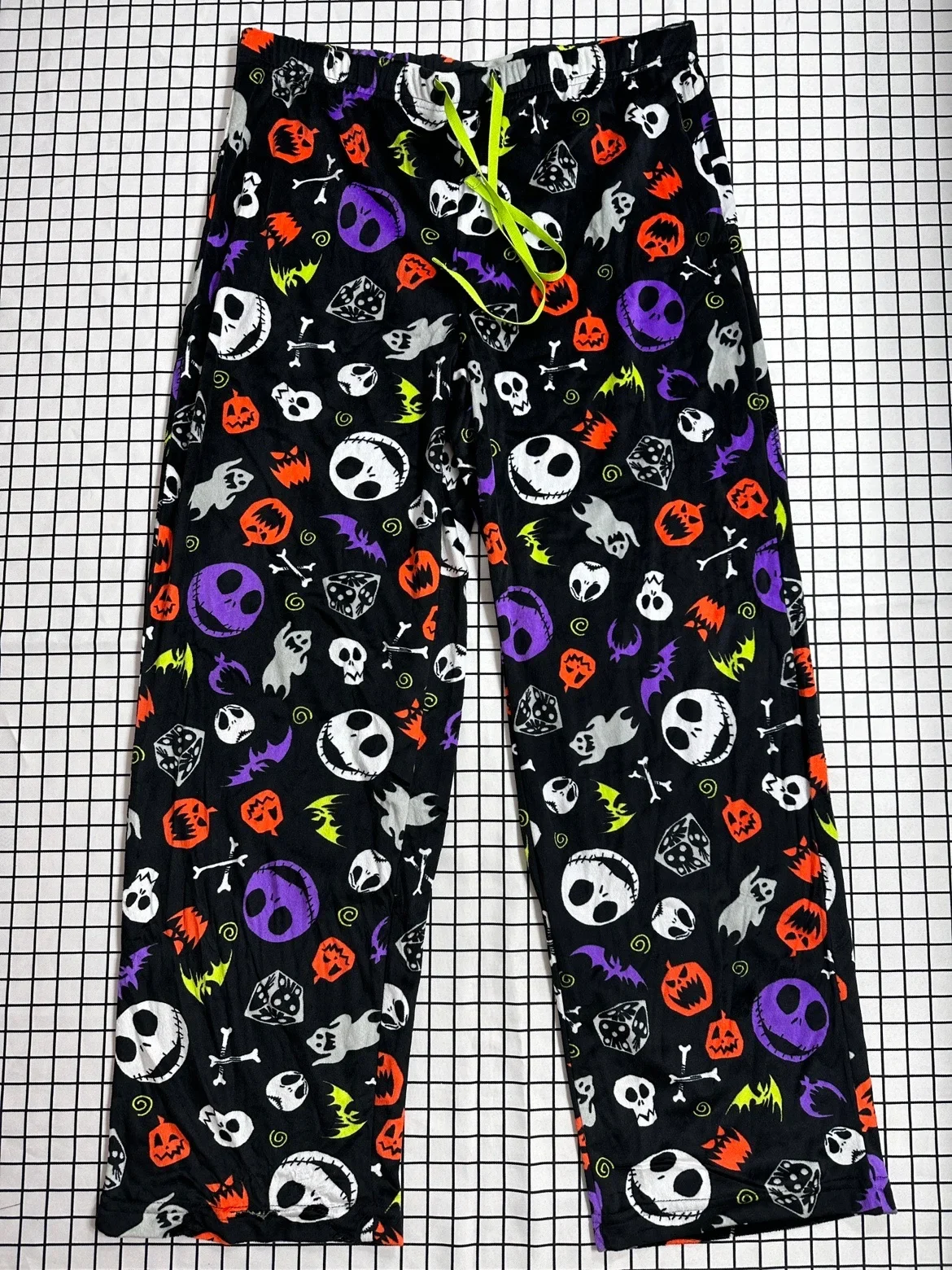 Disney Jack Skellington Pajamas Pants Halloween Costumes The Nightmare Before Christmas Accessory