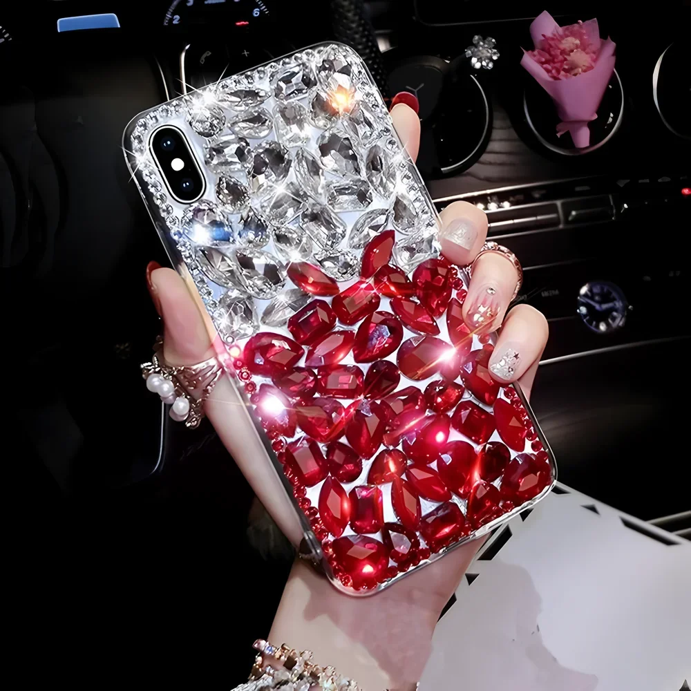 Per Samsung Galaxy S25 S24 S23 S22 S21 S20 S10 Ultra Plus FE Nota 20 10 Custodia Diamond Phone Bling Cover Galaxy S25 Ultra Custodie