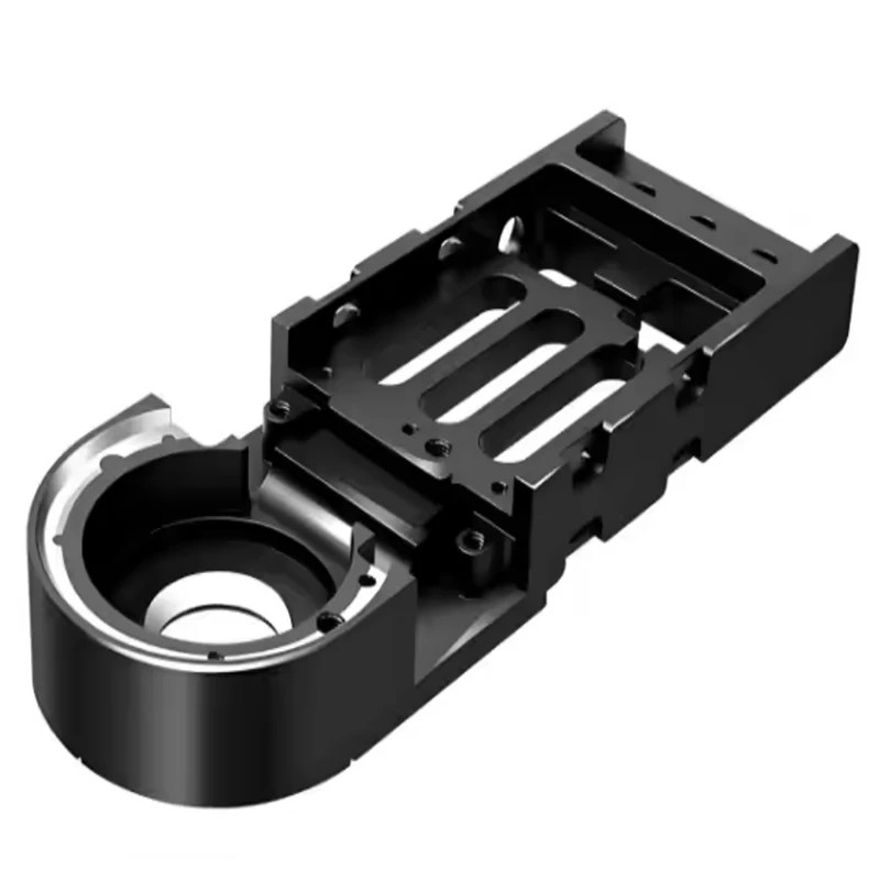 Custom CNC Machining Manufacturing Service CNC Milling Black Anodized Aluminum Parts