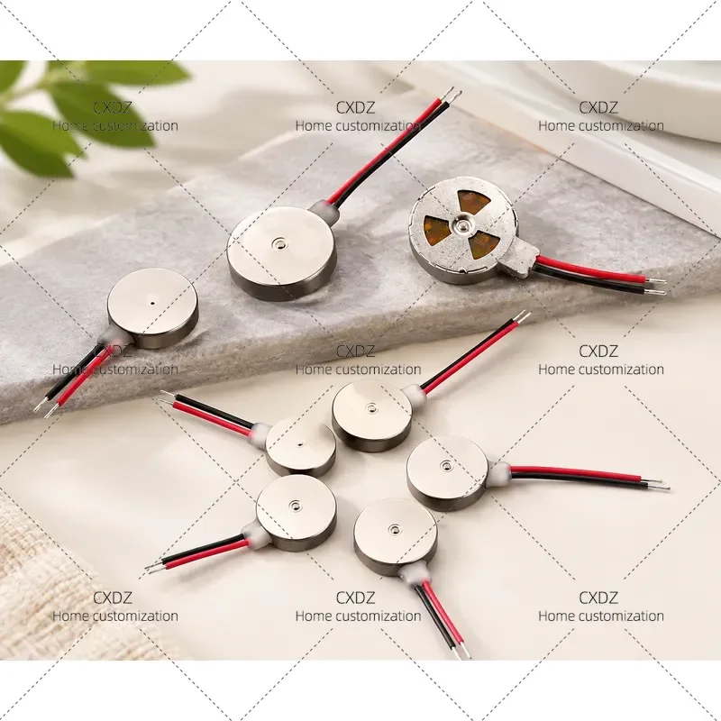 10pcs 8MM Micro Brushless Vibration Motor for Smart Sports Watch Button Type