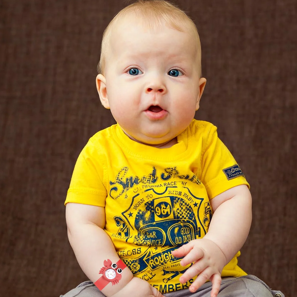 2Pcs Kids Watch Cartoon Marine Animal Theme Red Crab Green Sea Turtle Comfortable Wristband Birthday Party Gift Favor