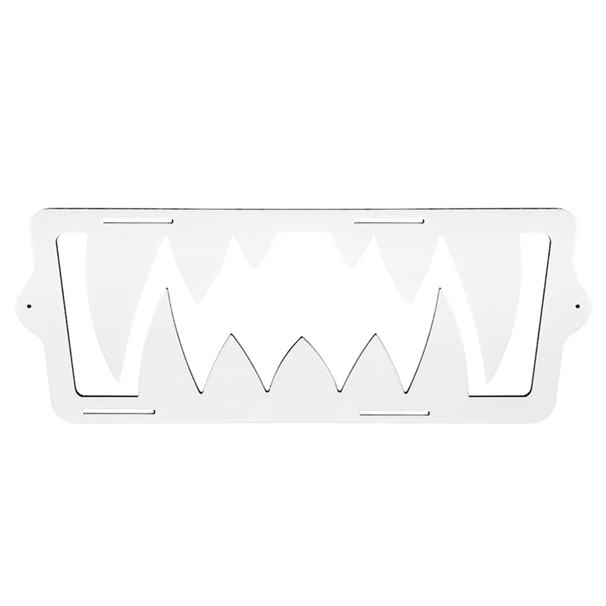 

look-Front Bumper Center Grille Cover Fang Trim for SL LE R S SLR 2015-2024 Accessories