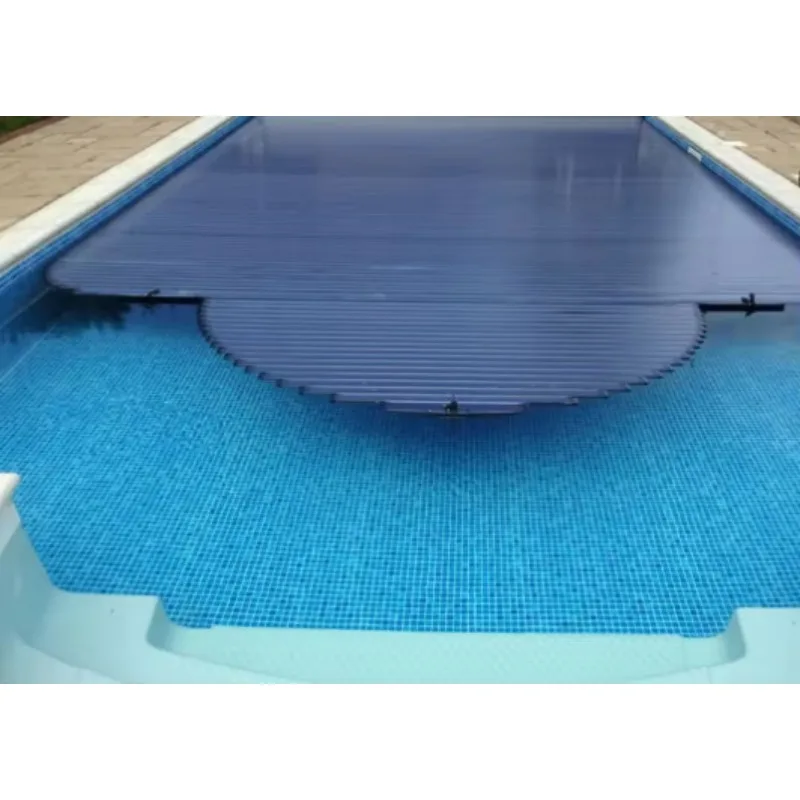 DIY Custom Made Automatic Pool Safety Covers Cut Heating Cost