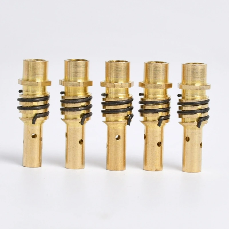 14Pcs 15AK Welding Contact Tips Coating Protect Gas Nozzle Tip Nozzle Protective