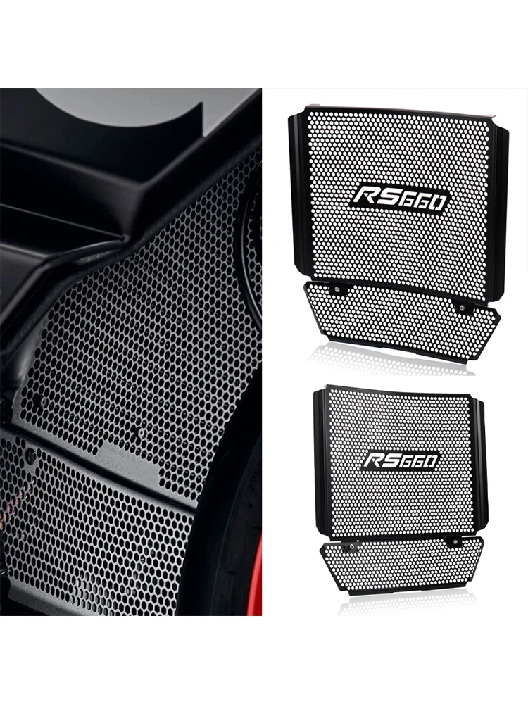 RS660 2024  Motorcycle Accessories Radiator Guard Protective Grille Cover FOR Aprilia RS660 RS 660 2021-2024 2022 2023
