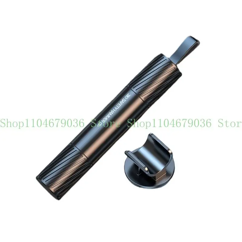 652F Stable Auto Escape Hammer Duble Sided Glass Breaker with Build In Belt Cutter