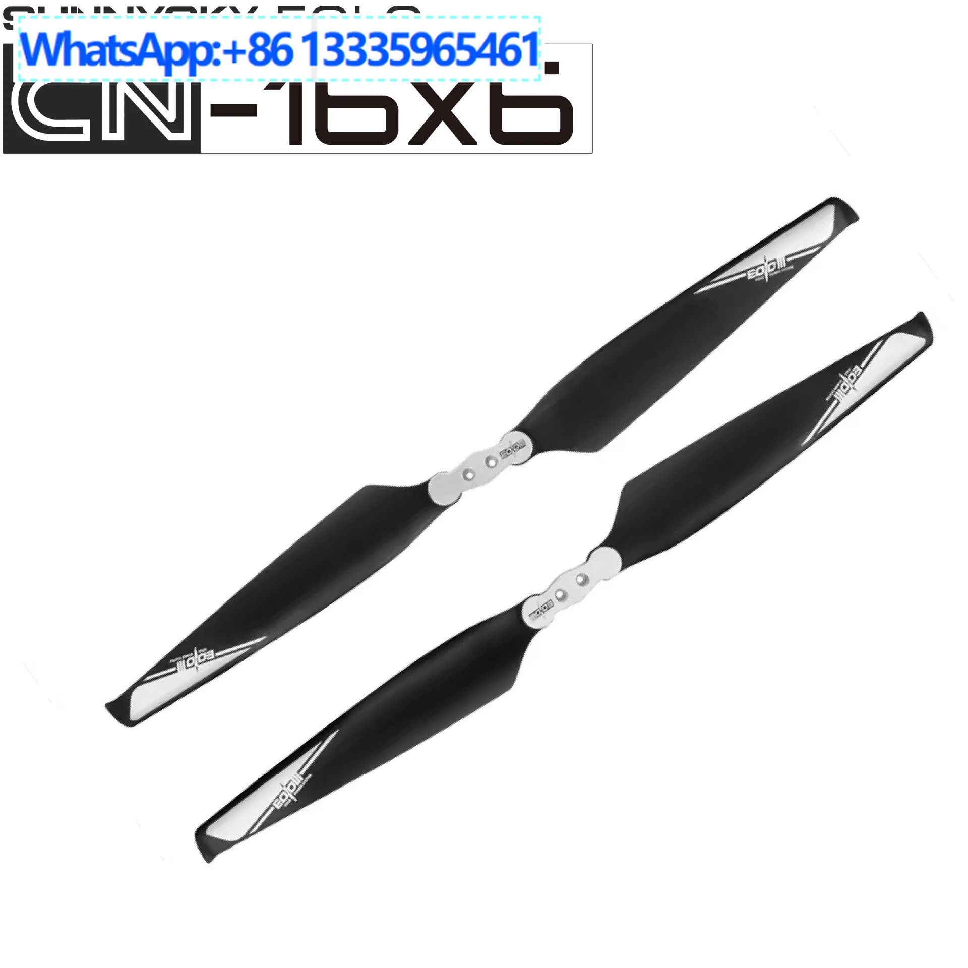 Langyu EOLO CN16 * hélice dobrável composta de plástico carbono de 6 polegadas para motor multi-rotor 4112 3515