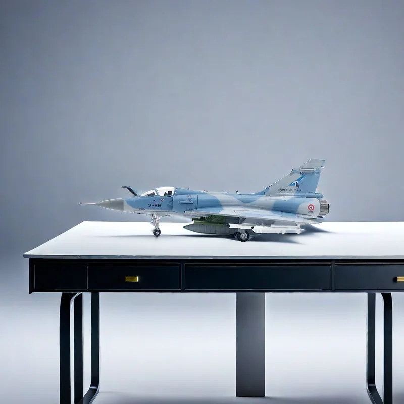 New Diecast Metal 1/100 Scale for Dassault Mirage 2000 France Air Force Aircraft Airplane Fighter Model Toy Collection