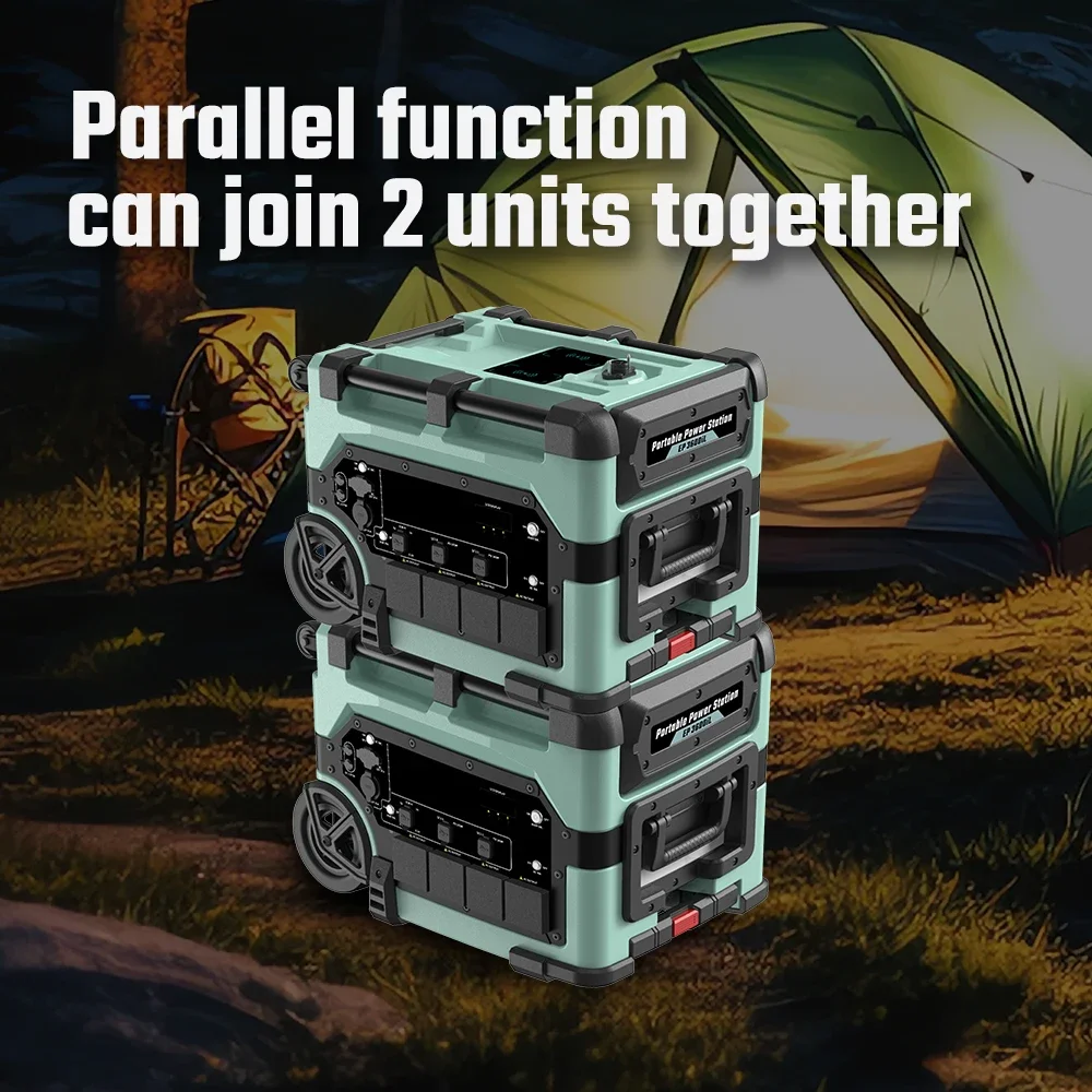 EU-US Certified 12000W Solar Wind Hybrid Power Generator High Safety Portable Solar Energy System LiFePO4 Battery Power Station