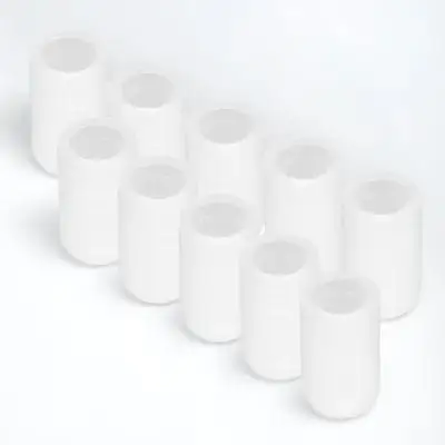 

10Pcs Drumstick Silent Tips Silicone Mute Caps Lightweight Drum Practice Accessories for Instruments Caps Drum Accessories