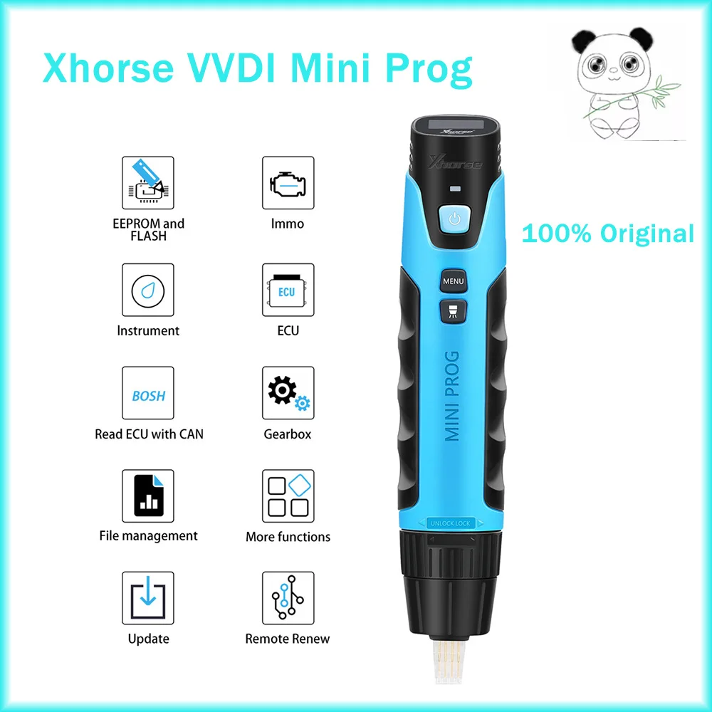 

Xhorse VVDI MINI Prog Programmer Work on Xhorse APP Soldering Free Mulity Double Reading & Writing