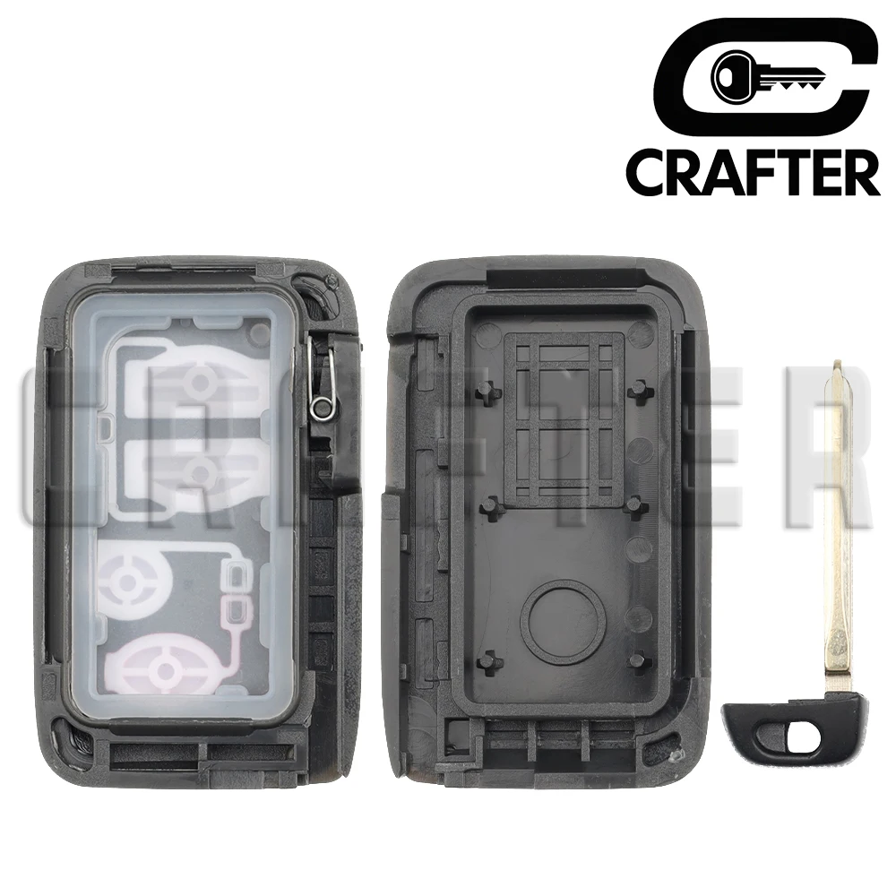 مفتاح Crafters HYQ14AAB 314.4 ميجا هرتز ID 4D رقاقة 271451-3370 مفتاح السيارة الذكية لتويوتا مفتاح أفالون كامري Rav4 2009 + 3370