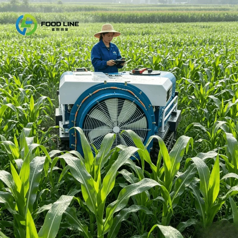 Crawler Agricultural Sprayer with Adjustable Spray Angle Bulk Purchase Discount for Commercial Use strong air flow high pressure